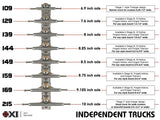 Indy Stage 11 Truck Standard Slayer 169MM Silver