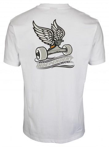 Independent T-Shirt Take Flight White