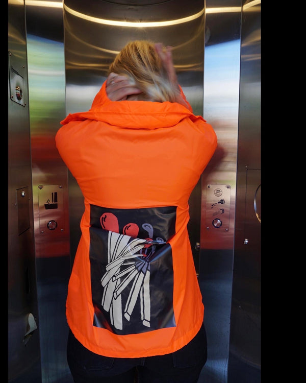 Matchstick Union Summer Windbreaker Orange