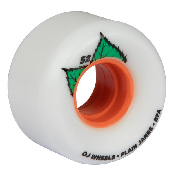 OJ Soft Wheels Plain Jane Keyframe 87a 52MM White