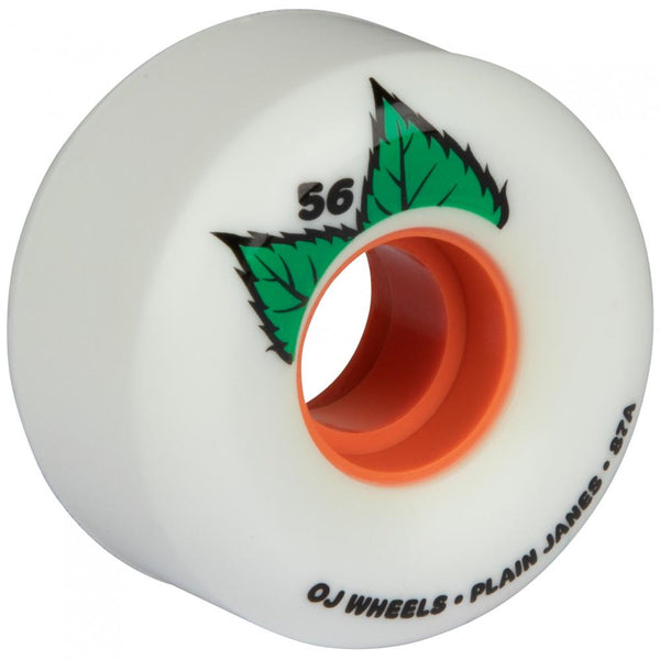 OJ Soft Wheels Plain Jane Keyframe 87a 56MM White