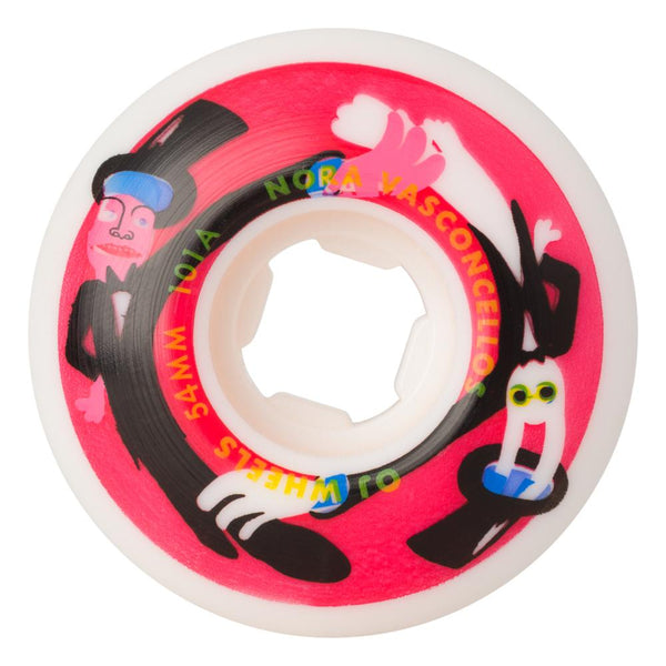 OJ Elite EZ Edge Wheels Nora Vasconcellos by Alex 101a 54MM White