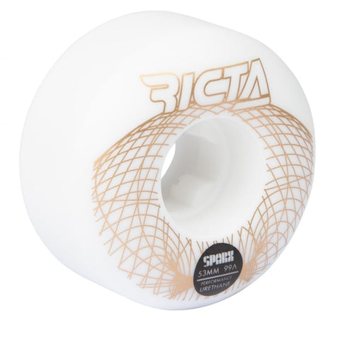 Ricta Wheels Wireframe Sparx 99a 53MM White