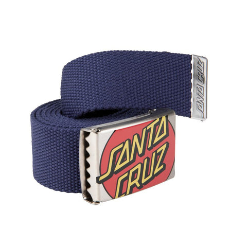 Santa Cruz Belt Crop Dot Belt O/S ADULT Navy Blue