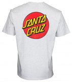 Santa Cruz T-Shirt Classic Dot Chest Heather
