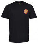 Santa Cruz T-Shirt Classic Dot Chest Black