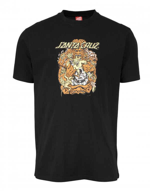 Santa Cruz T-Shirt Roskopp The Five Black