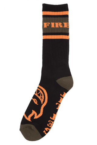 Spitfire Socks Classic 87' Bighead Black/Orange/Olive