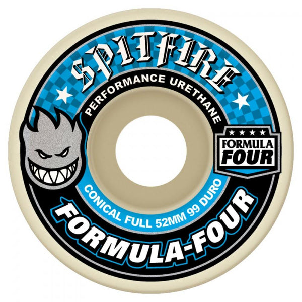 Spitfire Wheels Formula Four Conical Full 99DU 52MM