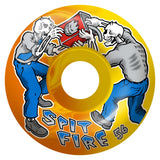 Spitfire Wheels Firefight Classics 99a 54MM Yellow/Orange