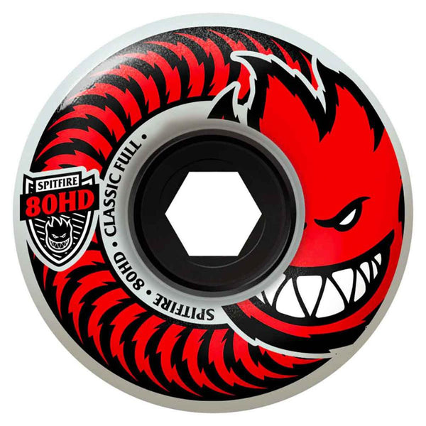 Spitfire Soft Wheels Classic Full 80HD (Red) 56 MM