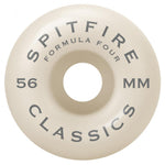 Spitfire Wheels Formula Four Classics 99a 56MM Blue