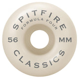 Spitfire Wheels Formula Four Classics 99a 56MM Blue