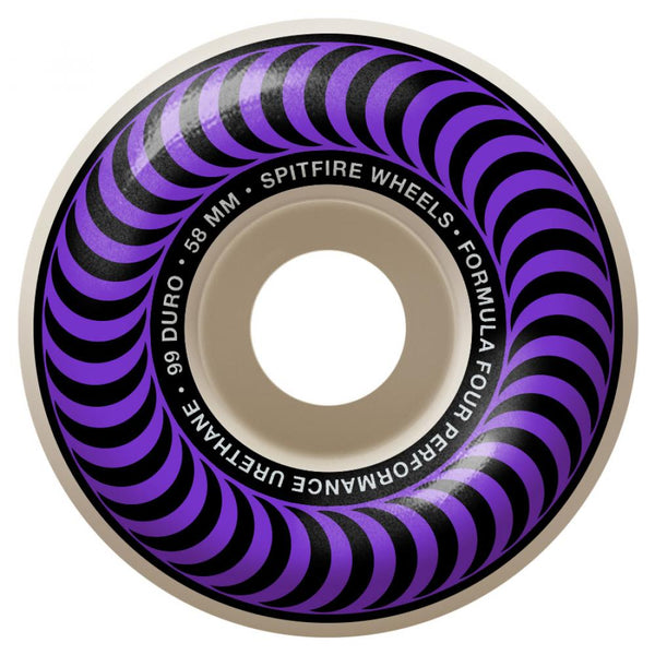 Spitfire Wheels Formula Four Classics 99a 58MM Purple