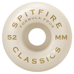 Spitfire Wheels Formula Four Classics 101a 52MM Green