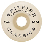 Spitfire Wheels Formula Four Classics 97a 54MM Natural