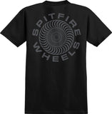 Spitfire T-Shirt Classic 87' Swirl Black Grey