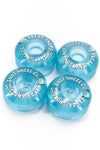 Snot Wheels Clear Snots 101a 55MM Blue