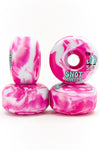 Snot Wheels Swirls 99A 56MM Pink White