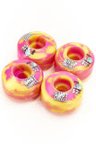 Snot Wheels Swirls 101A 52MM Yellow Pink