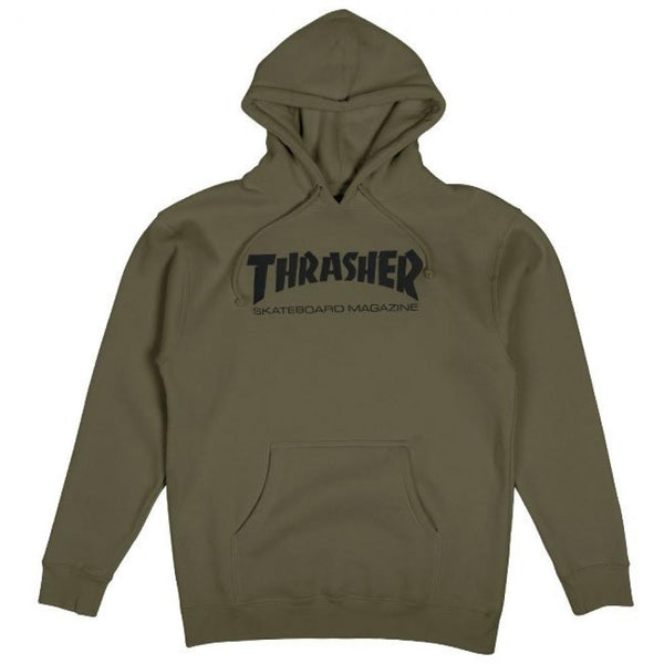 Thrasher Hoody Skate Mag Army