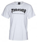 Thrasher T Shirt Skate Mag White