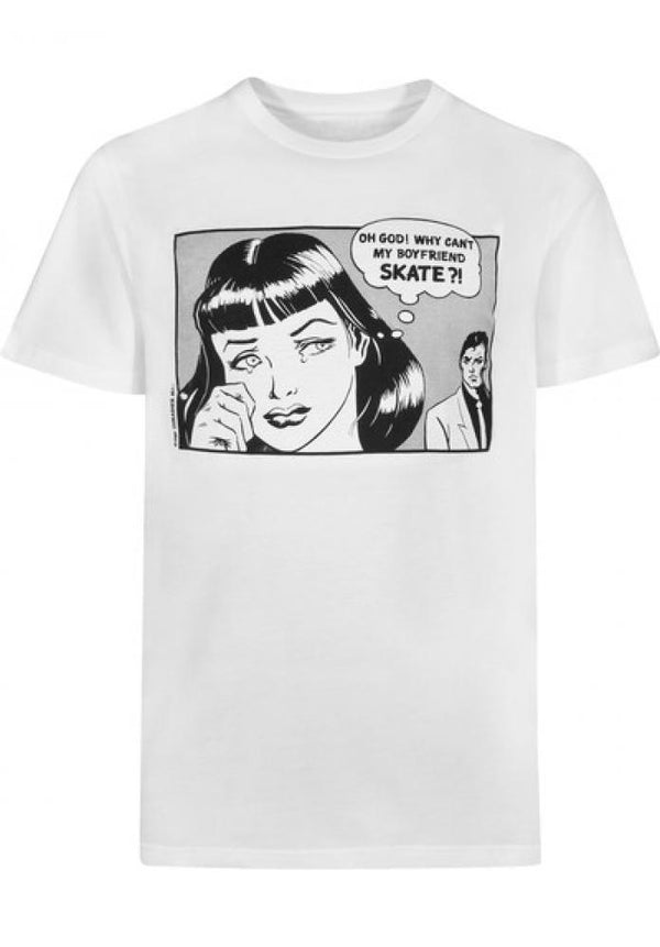 Thrasher T Shirt Boyfriend white