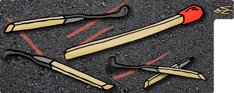 Union Interchangeable Patches Asphalt Scratch Club