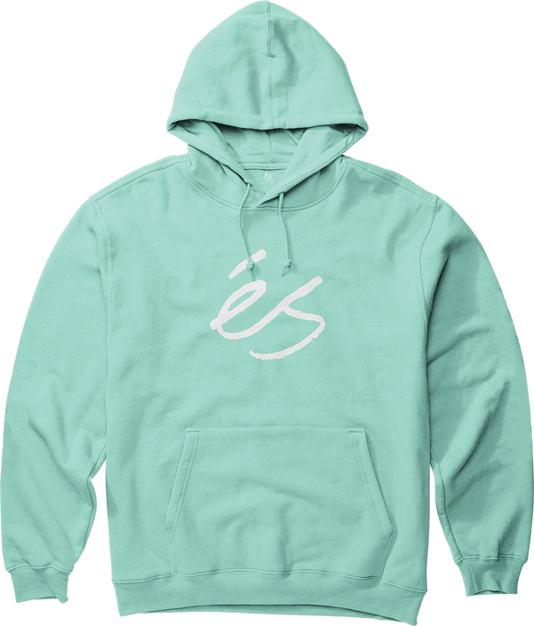 éS Script Hoodie Mint