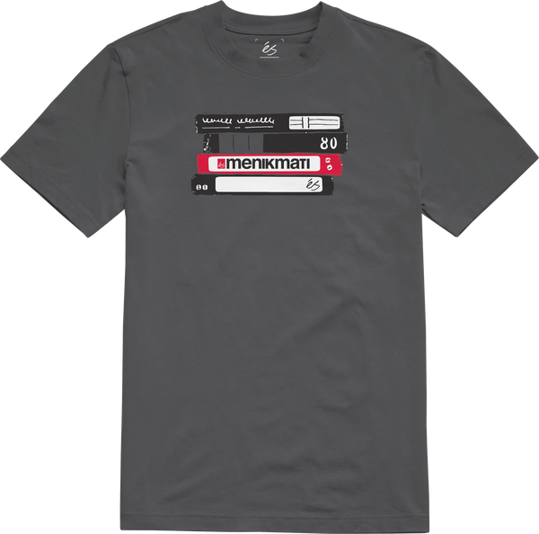 éS VHS Tee Charcoal