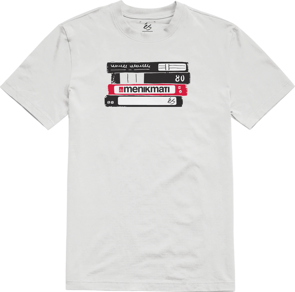 éS VHS Tee White